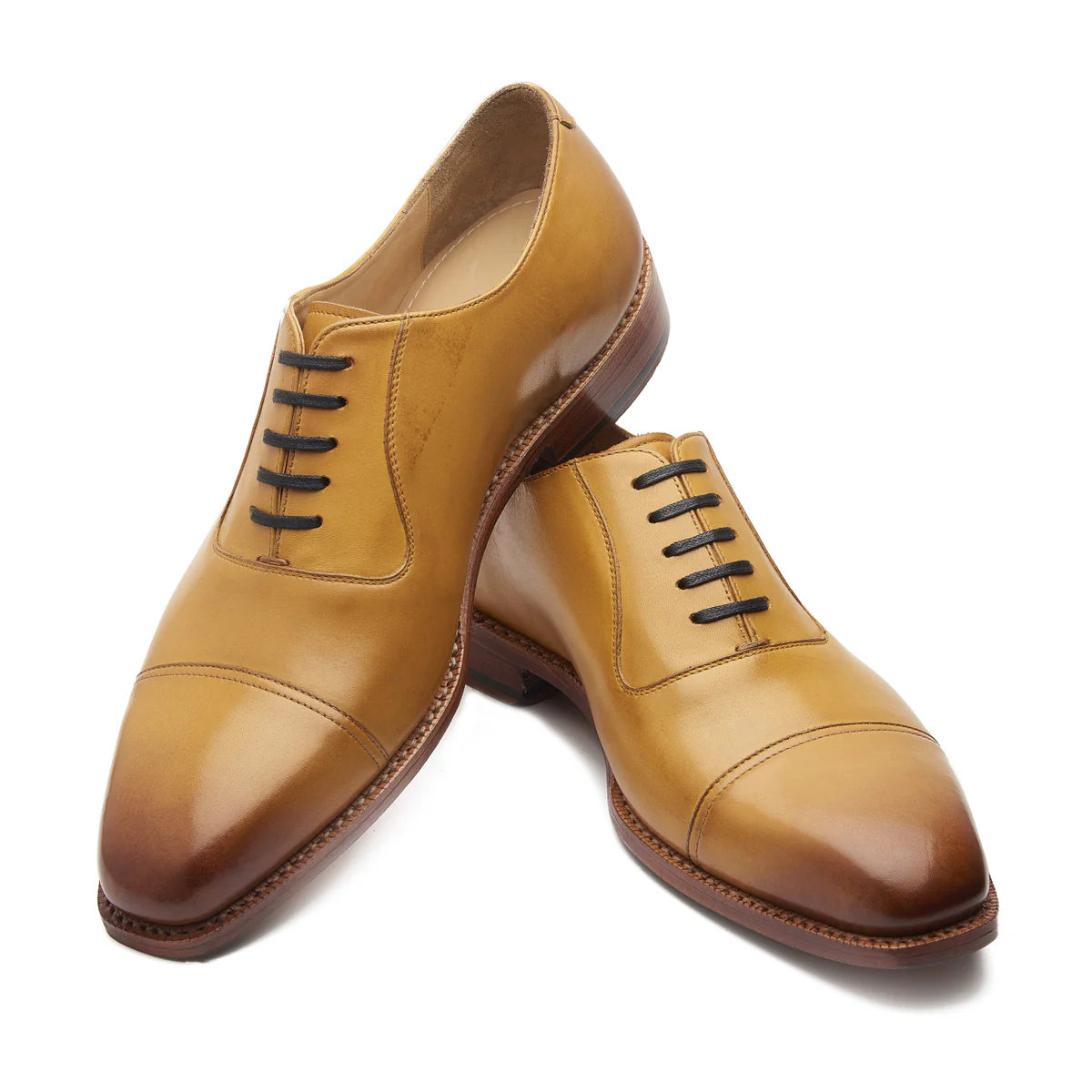 Adele, Adelaide Oxford - Mustard | Hand Welted Summer Colors - Image 4