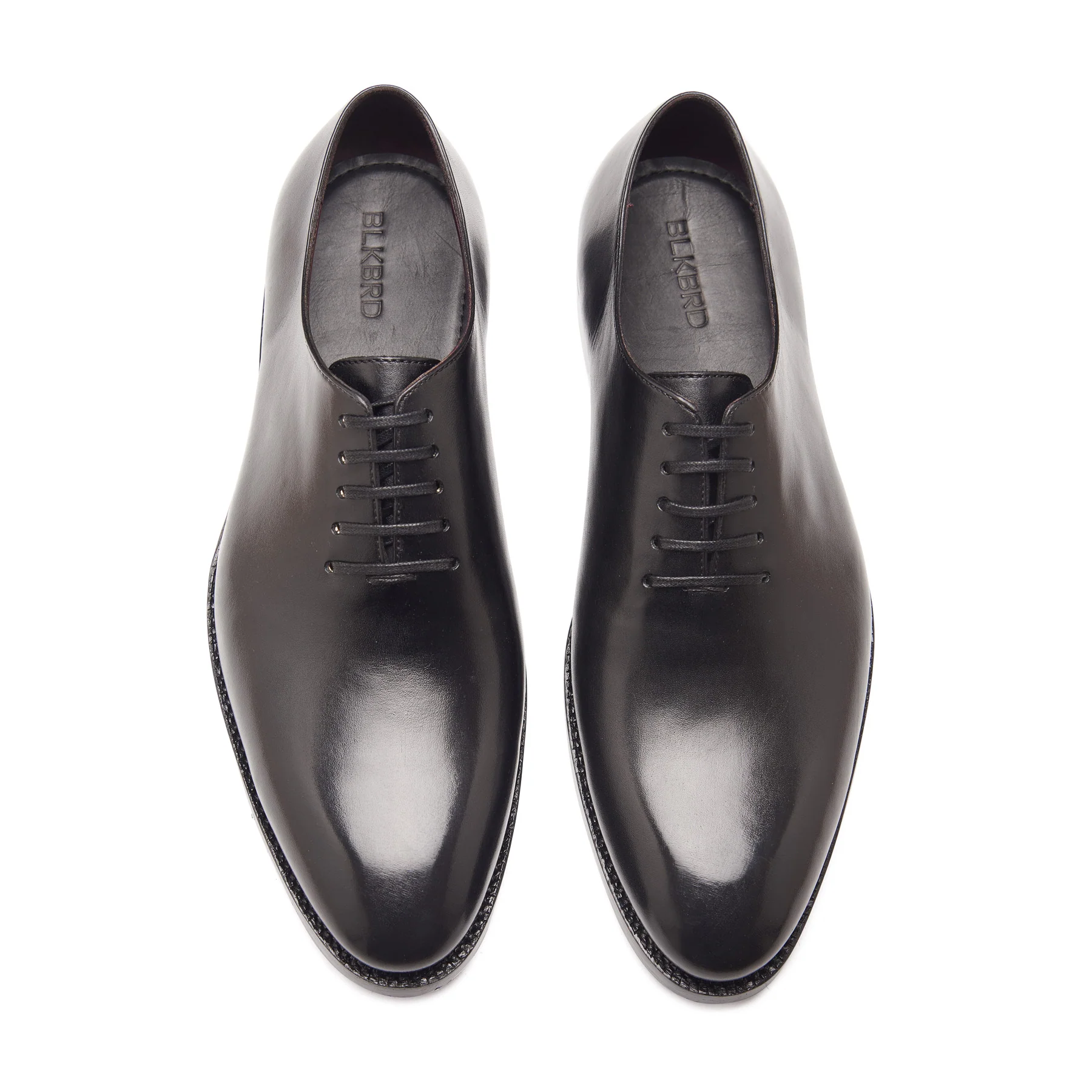 Constance-X, True Seamless Whole-Cut, Hand Welted - Black Aniline Calf - Image 3