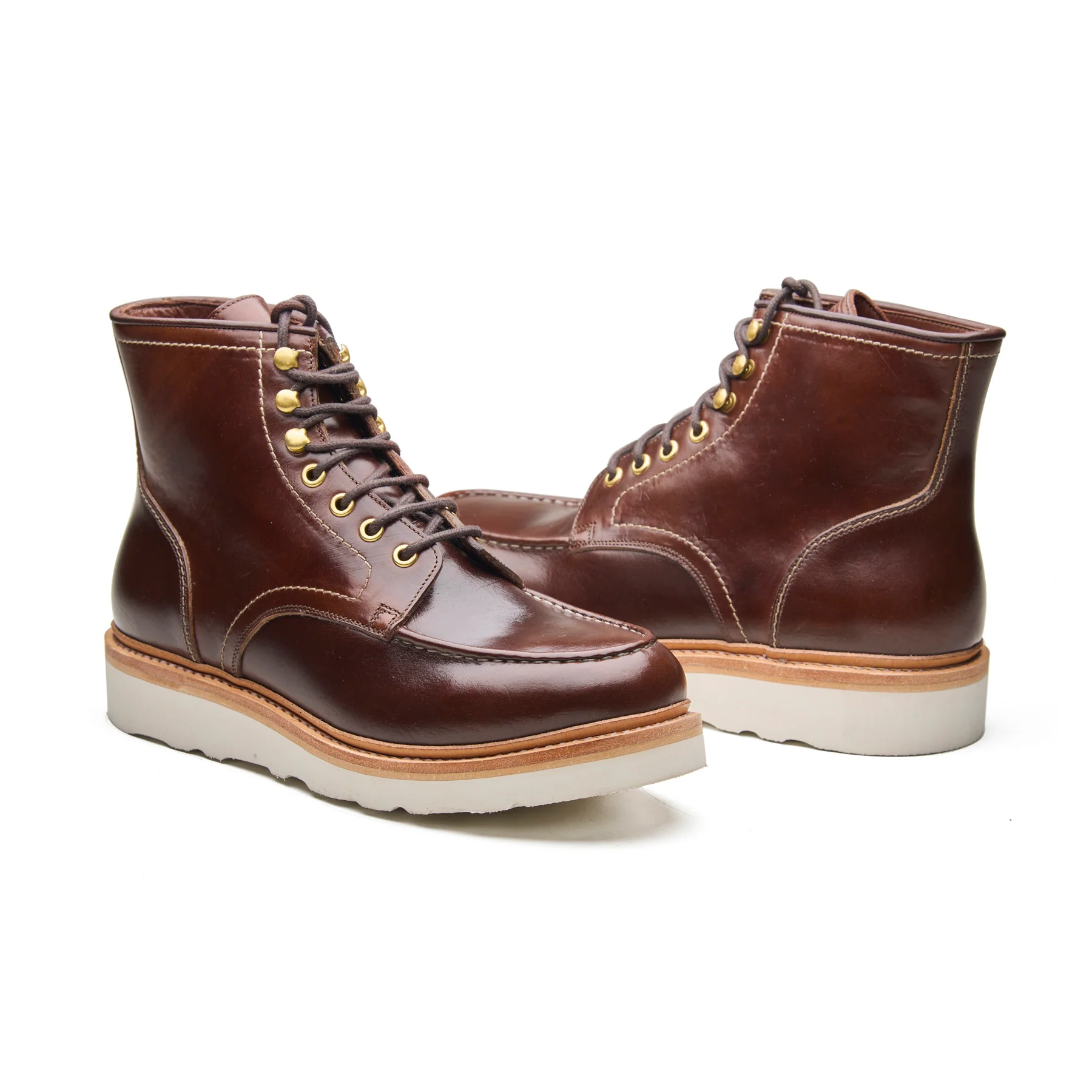 Dallas, Moctoe Boot - Brown Chromexcel | Hand Welted Boots 2.0 - Image 4