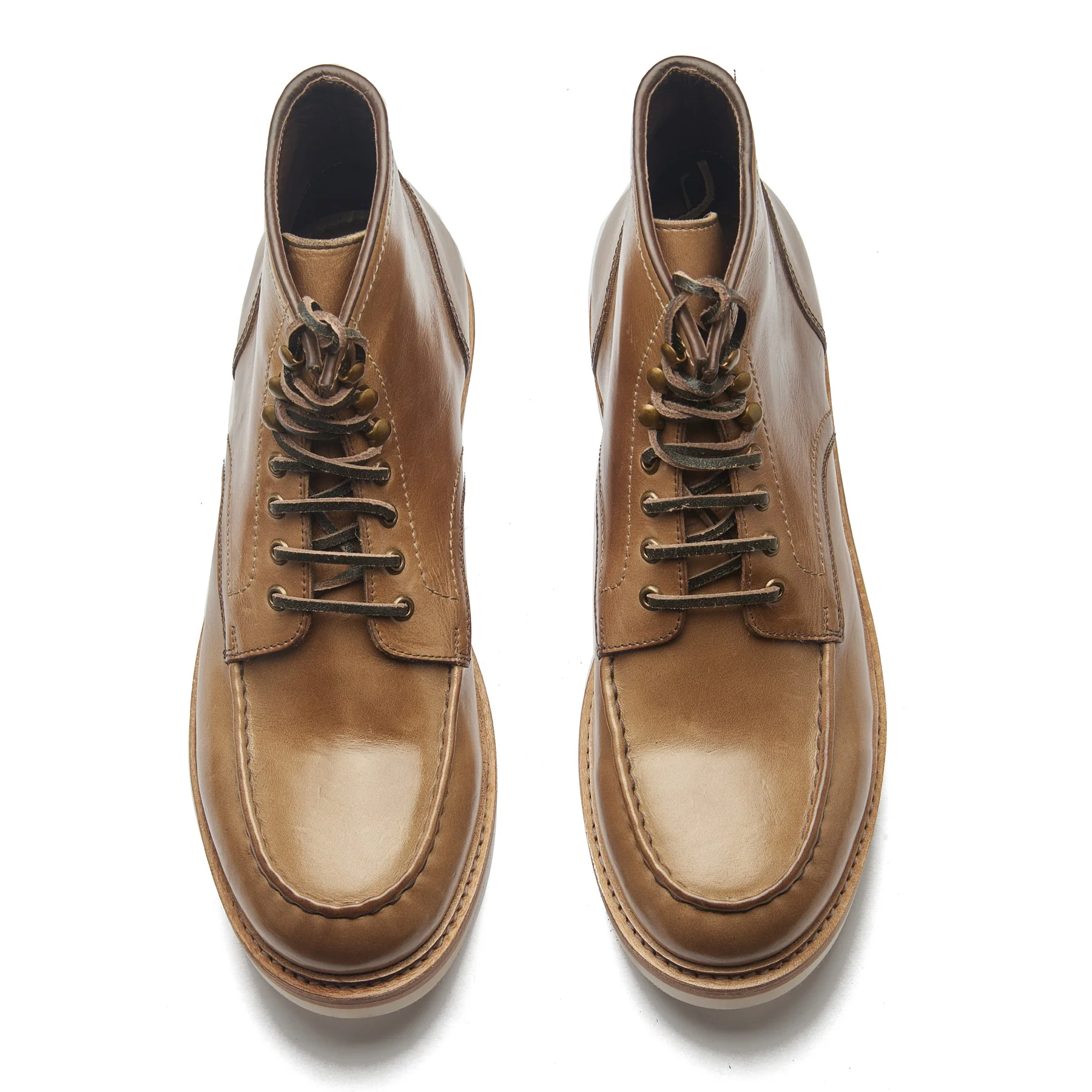 Dallas, Moctoe Boot - Natural Chromexcel | Hand Welted Boots 2.0 - Image 2