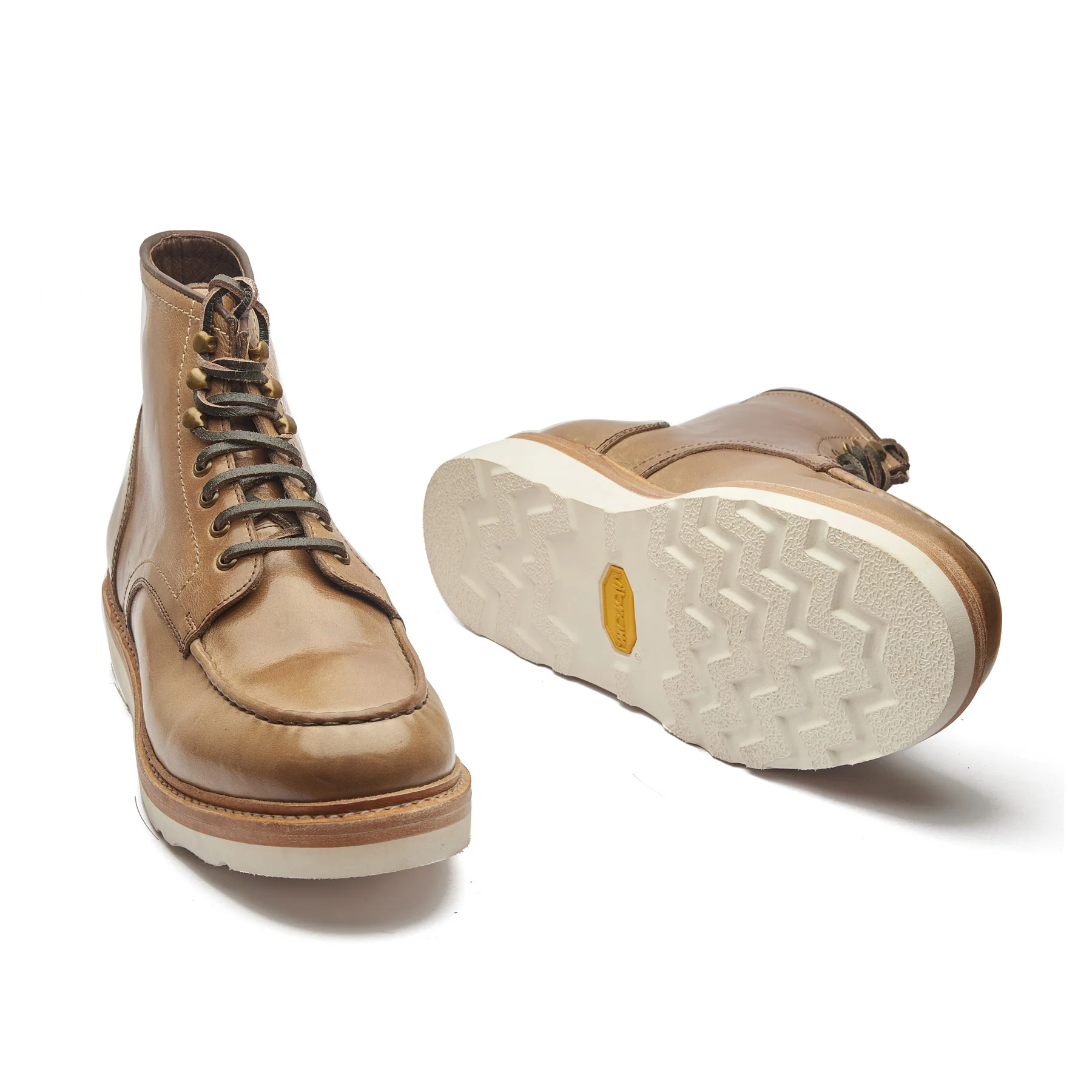 Dallas, Moctoe Boot - Natural Chromexcel | Hand Welted Boots 2.0 - Image 5