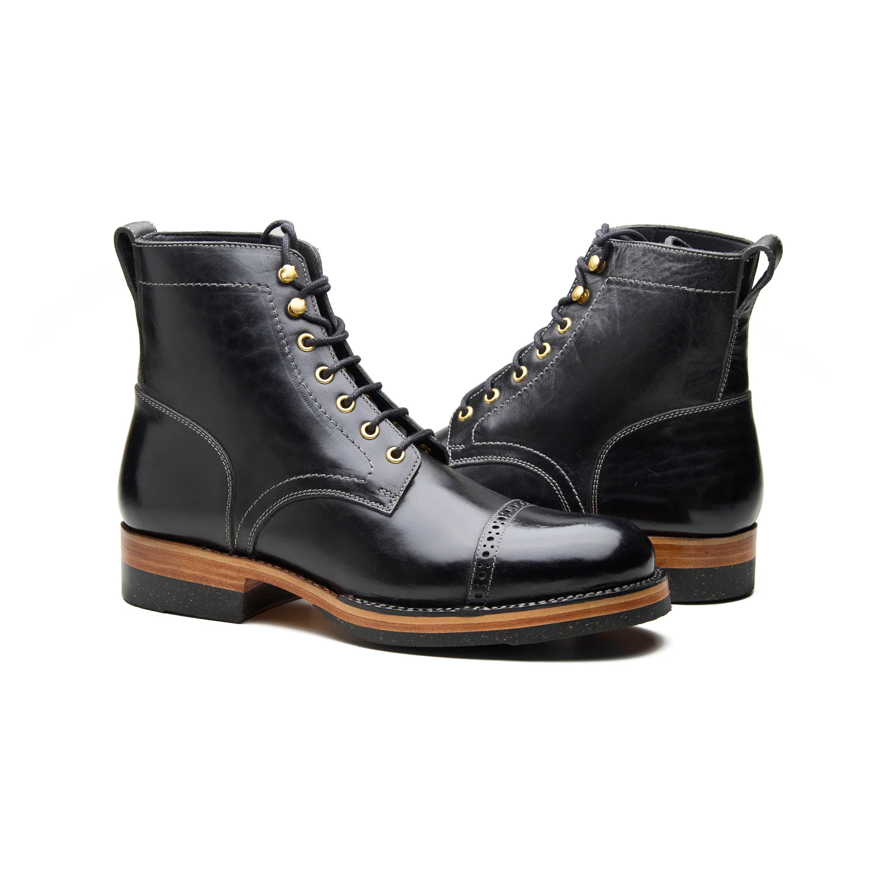 Luchador-Z, Service Boot - Black Horserump | Boots 3.0 - Image 5