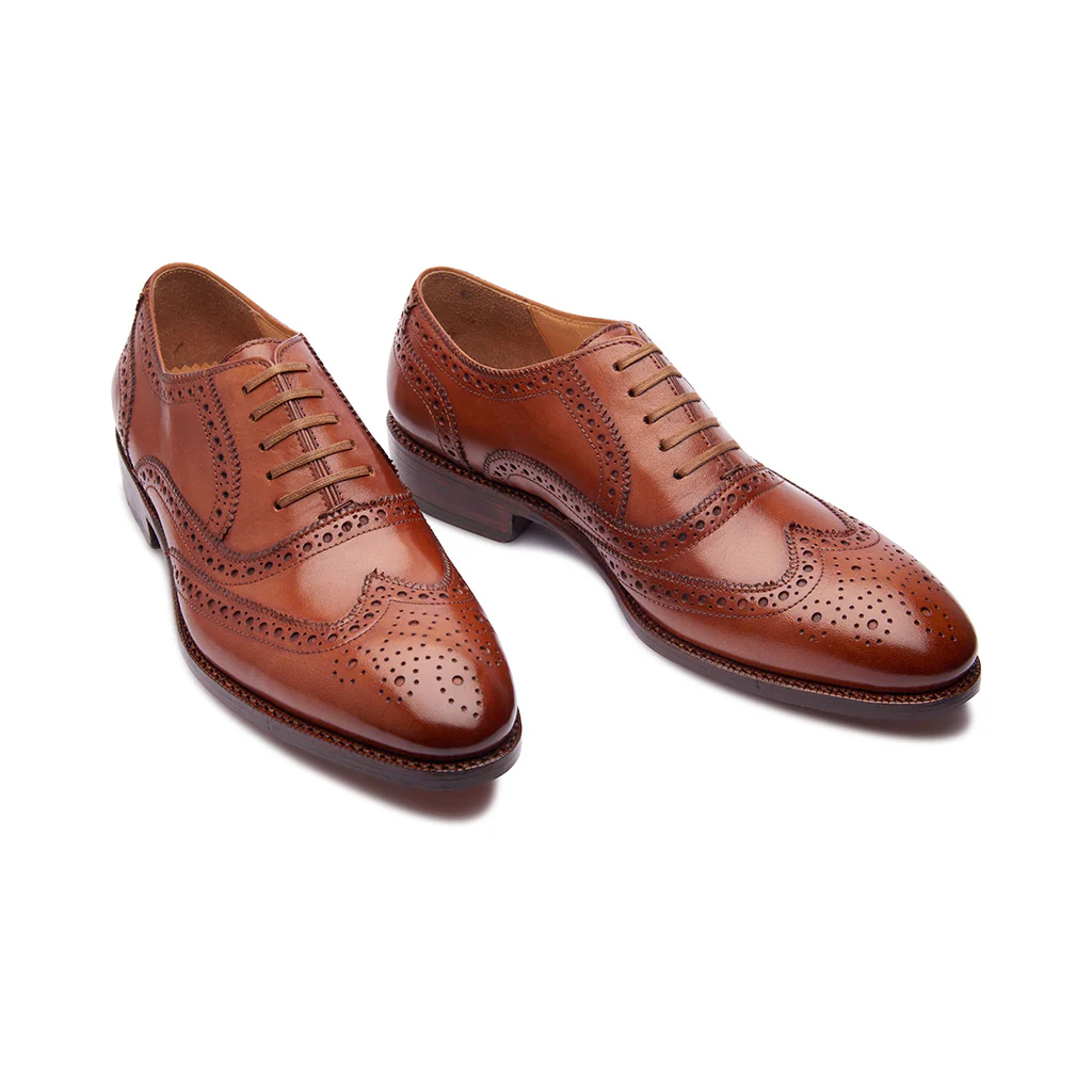 Marcell, Full Brogue Oxford - Chestnut | Hand Welted | Classics Collection - Image 3