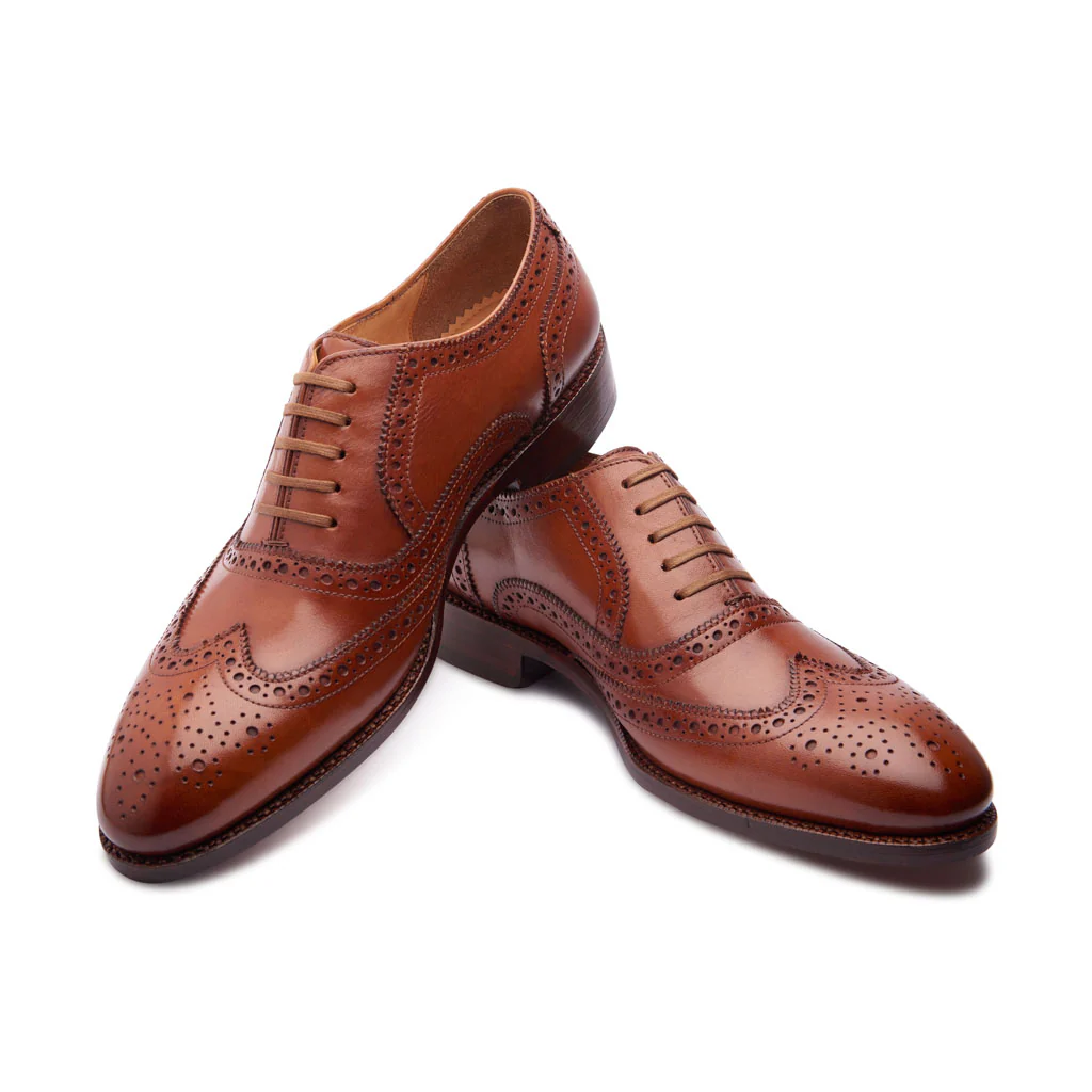 Marcell, Full Brogue Oxford - Chestnut | Hand Welted | Classics Collection - Image 4