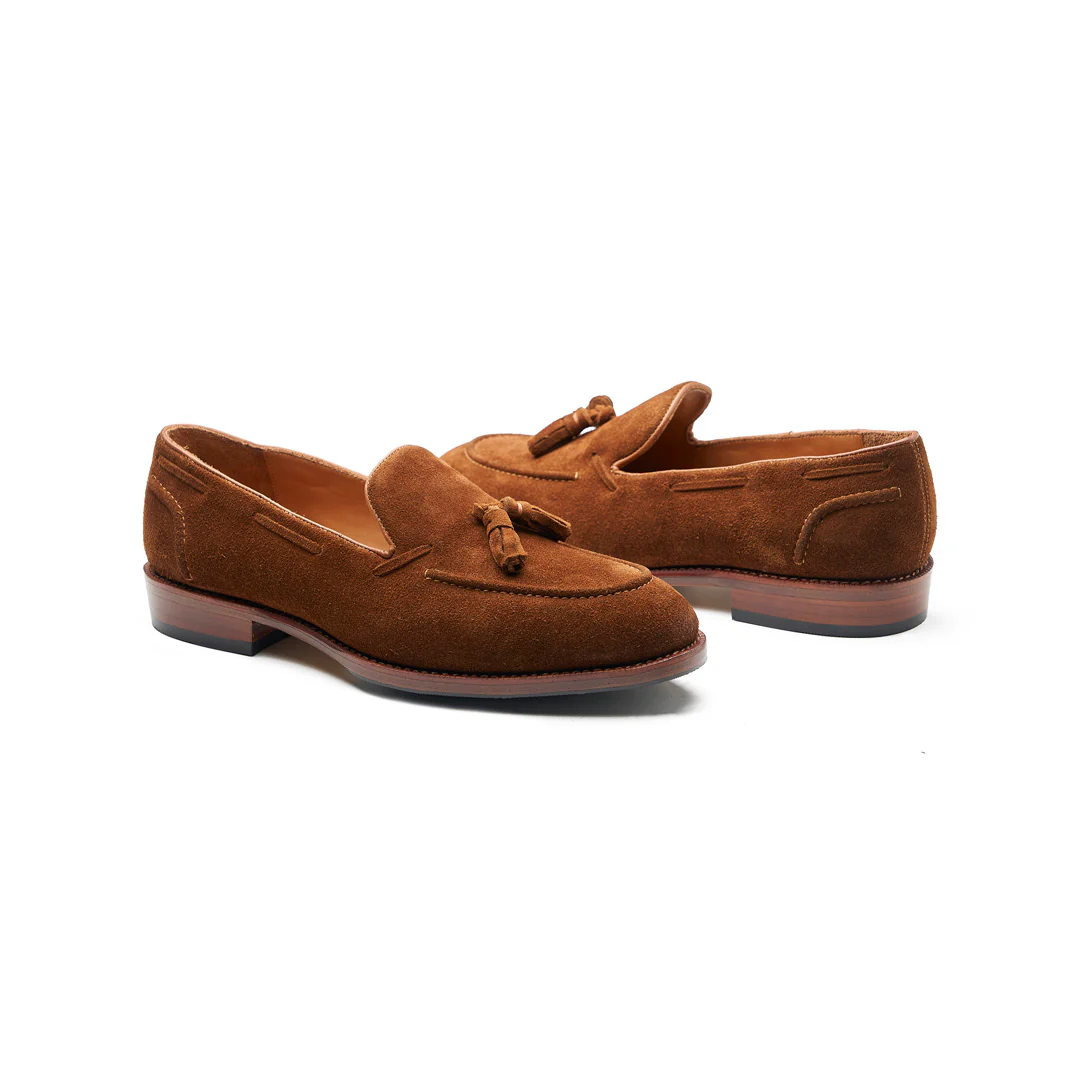 Royce, Tassel Loafer - Castorino French Brown | Hand Welted - Image 3