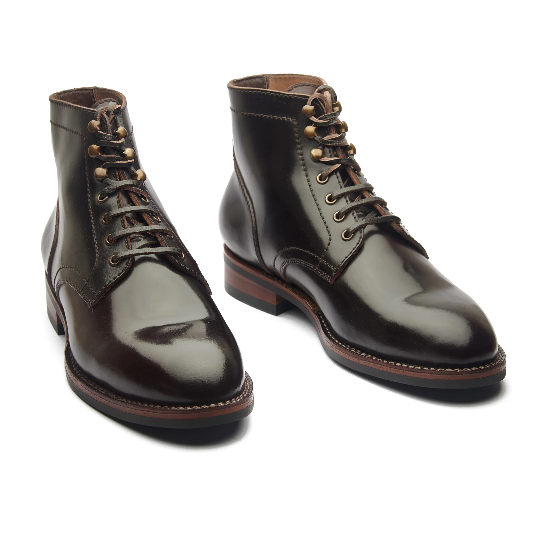 Rudiger, Service Boot - Shell Cordovan Color#8 | Cordovan Series - Image 5