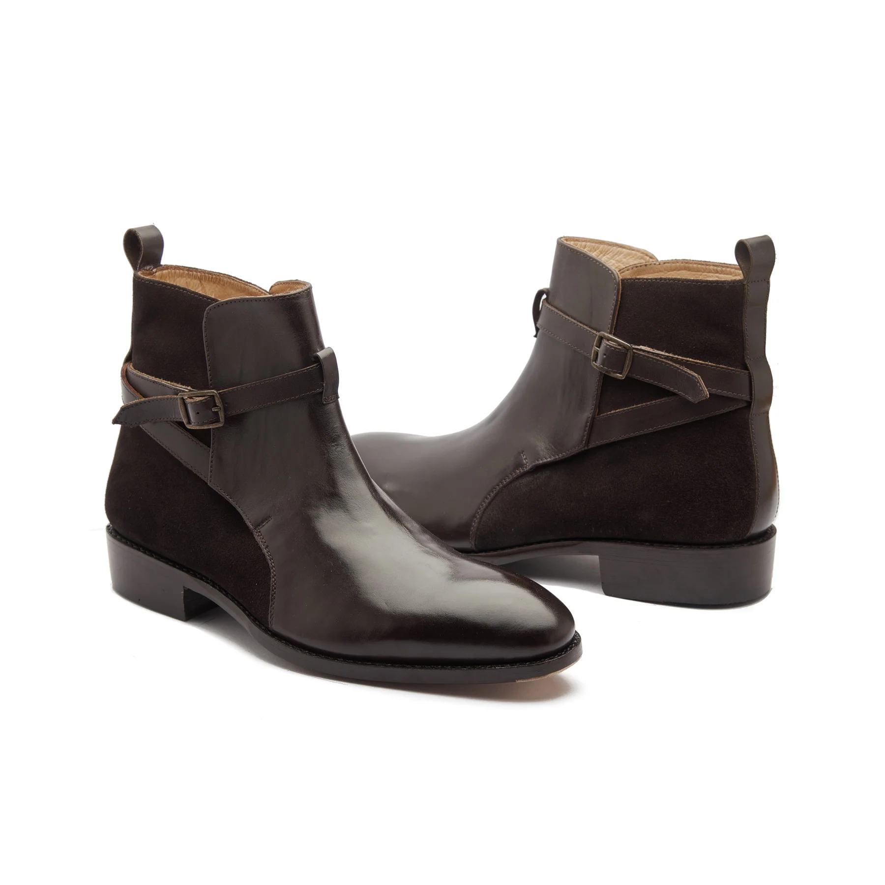 Umaid, Jodhpuri Boot - Espresso Calf & Suede | Contemporary Classics - Image 3