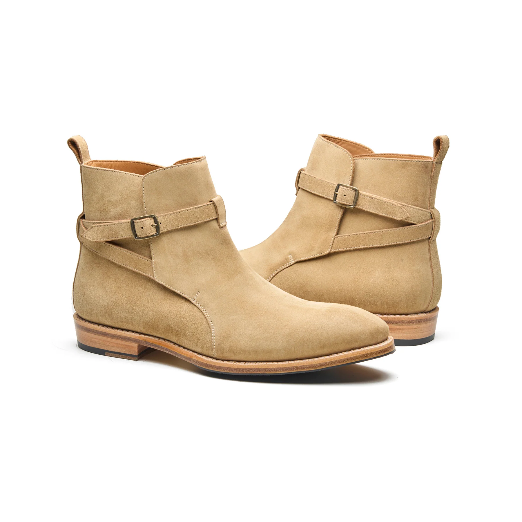 Umaid, Jodhpuri Boot - Castorino Cashew Suede | Summar Classics - Image 3